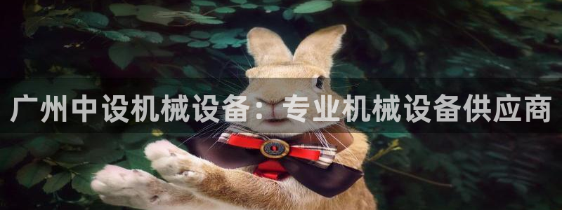 金年会体育合法吗：广州中设机械设备：专业机械设备供应商