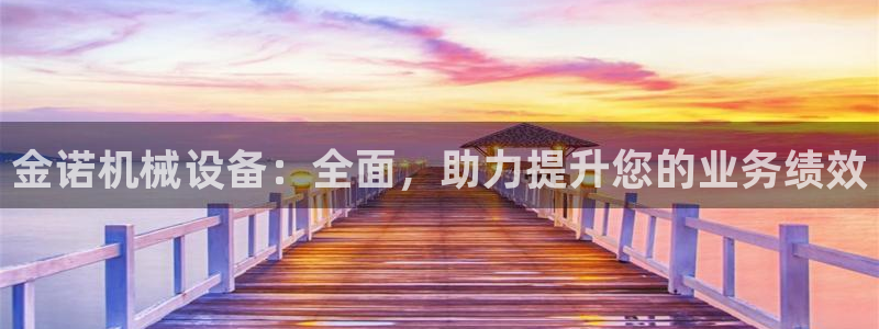 金年会电子app官方下载：金诺机械设备：全面，助力提升您的业务绩效