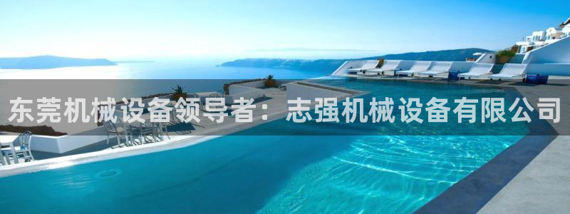 金年会电子：东莞机械设备领导者：志强机械设备有限公司
