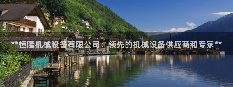 金年会荣誉至上：**恒隆机械设备有限公司：领先的机械设备供应商和专家**