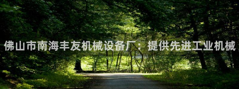 金年会赌博app平台可靠吗安全吗：佛山市南海丰友机械设备厂：提供先进工业机械