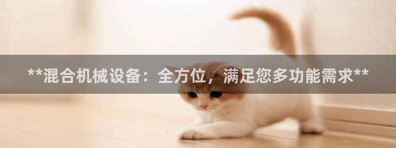 金年会网站拒绝出款说风控部门审核怎么办?：**混合机械设备：全方位，满足您多功能需求**